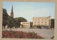 WODZISŁAW ŚLĄSKI rynek kościół 1988 r. Rydułtowy