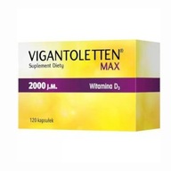 Vigantoletten Max 2000j.m. Merck 120 kapsułek