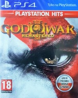 GOD OF WAR III 3 REMASTEROVANÁ PL PLAYSTATION 4 PS4 PS5 NOVÉ MULTIGAMERY