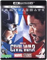 CAPTAIN AMERICA: CIVIL WAR (KAPITAN AMERYKA: WOJNA BOHATERÓW) BLU-RAY 4K+BL