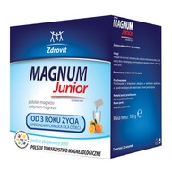 Zdrovit Magnum Junior pre deti od 3 rokov 20 ks