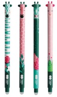 1ks Vymazateľné brúsne guľôčkové pero odnímateľné s gumičkou AFRIČANKY happy color