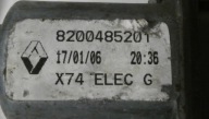 window regulator mechanism left rear part RENAULT LAGUNA II