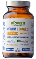 Biowen Vitamín B komplex+ 90 kapsúl Energia Imunita Únava B1 B12