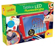 CAROTINA - TABLICA FLUORESCENCYJNA Z LED PRACA..