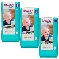 Bambo Nature 3 Midi 4-8 kg, 52 szt.