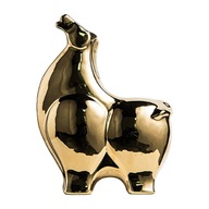 Socha koňa, abstraktné remeslo geometrické zlato