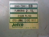 JAGUAR X-TYPE computer control unit gearboxes 2X43-72401-EB FJ6RU84B 2.1 L