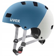 Kask orzeszek na rolki bmx UVEX Kid 3 blue mat rozmiar 55-58cm