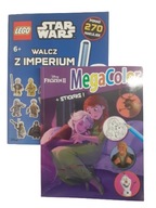 KOLOROWANKA + 295 NAKLEJEK DISNEY FROZEN II MegaColor + druga LEGO Gratis !