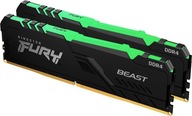 KINGSTON FURY BEAST RGB 16GB (2x8GB) 3200MHz DDR4