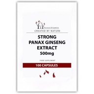 FOREST VITAMIN Panax Ginseng Extract 500mg 100caps PAMÁTA ZDRAVIE VITALITA