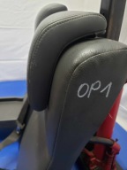 Oparcie Kanapy SAAB 9-3 II 93 schwarze Leder + Gurten