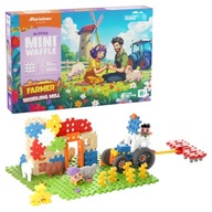 MARIOINEX MINI GOFRI FARMER ÉPÍTŐKOCKÁK CSAVART MALOM 100 EL.