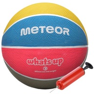 METEOR Basketbalová lopta Košík Veľkosť 3 + Pumpa