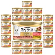 Purina Gourmet Gold Karma łosoś w sosie 24x85g