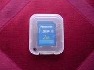 Karta pamięci SD Panasonic 2 GB klasa 4 z pudełkiem