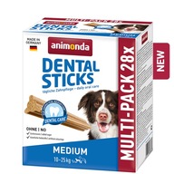 Animonda Pochúťka Dental Sticks MULTI-PACK 28ks