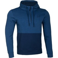 BLUZA UNDER ARMOUR THREADBORNE 1/2 ZIP HOODY MEN BLUE/NAVY M