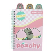 PUSHEEN FRUITS notes z ozdobnymi znacznikami PAMIĘTNIK