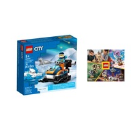 LEGO CITY č. 60376 - Snežný skúter výskumníka Arktídy + KATALÓG LEGO 2024