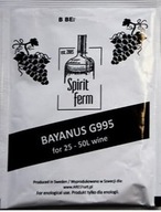 WINO DROŻDŻE winiarskie Bayanus G995 SF 10g do 18%