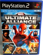 MARVEL ULTIMATE ALLIANCE PS2 - SUPERMAN SPIDERMAN X-MAN KAPITAN AMERYKA