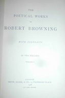 The poetical works - Robert Browning