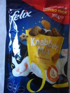 Felix dla kota, przysmak Knabber mix 3 sery, 330 g