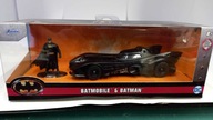 Model samochodu Batman Diecast 1/32 1989 Batmobile (Wraz z figurką Batman)