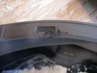 bumper rear part rear VW T-ROC LIFT 2GA R-LINE
