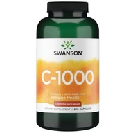 Swanson Vitamín C 1000mg 250kap IMUNITA ZDRAVIE