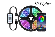 Nowa taśma LED USB 5050 światło Bluetooth RGB TV ekran pulpitu dioda podświ