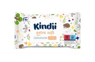 Kindi Extra Soft Čistiace obrúsky pre bábätká a deti Aloe 1op.-