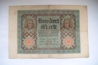 Banknot Niemcy 100 Marek 1920 r.