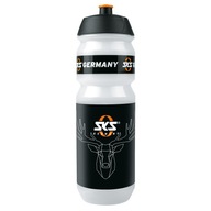 SKS Bidon czarno-biały 750ml 'jeleń'