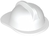 Lego 3834 helma hasičská bílá 1 ks N