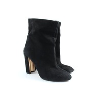 PURA LOPEZ Botki Rozm. EU 39 czarny Ankle Boots