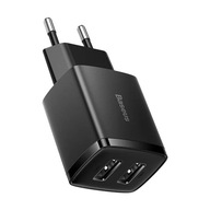 Ładowarka sieciowa Baseus Compact Charger 10,5W 2U Black