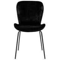 Jedálenská stolička MORGAN čierna farba dovnútra actona - CHAIR/DINING/ACT/MORGAN/BL