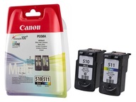 2x TUSZ CANON PG510 CL511 PIXMA IP2700 IP2702 MP230 MP240 MP250 MP252 MP260