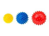 Tullo piłki rehabilitacyjne 3szt mix kolorów
