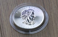 Srebrna moneta Liść Klonowy 1 uncja 1oz 2021