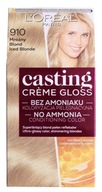 L'Oreal Casting Creme farba 910 Cukierkowy Blond