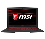 Notebook MSI GL63 9SD 15,6 " Intel Core i7 32 GB / 1000 GB čierny