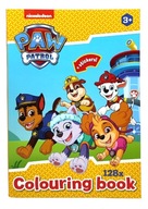 Omaľovánka maľovanka Labková patrola PAW PATROL NICKELODEON 128 str Nálepky Ž