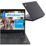 Smukły Wydajny Laptop Lenovo ThinkPad L380 i5-8250U 16GB DDR4 512SSD Win 11