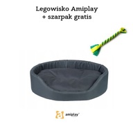 Legowisko Amiplay Basic XXXL grafit 100 cm x 89 cm