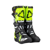 LEATT BUTY CROSS 3.5 BOOTS ZEBRA KOLOR CZARNY/BIAŁY/ŻÓŁTY FLUO ROZMIAR 42 /