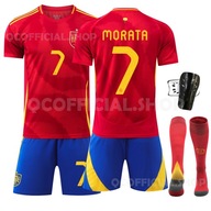 Futbalový komplet Španielska reprezentácia EURO 2024 MORATA,